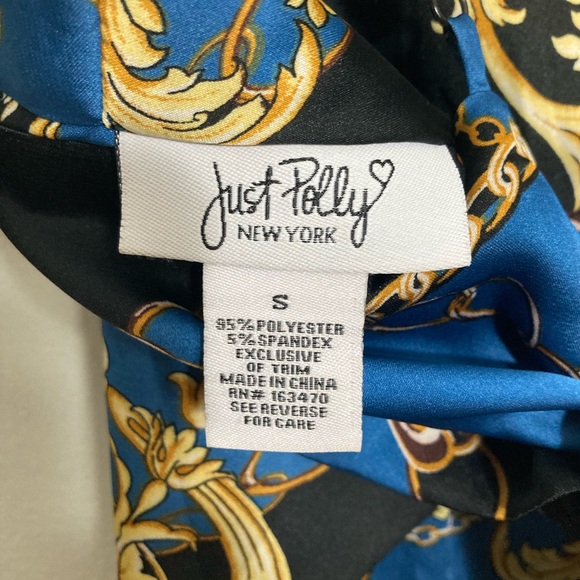 Just Polly bandana top, size small - Picture 3 of 5